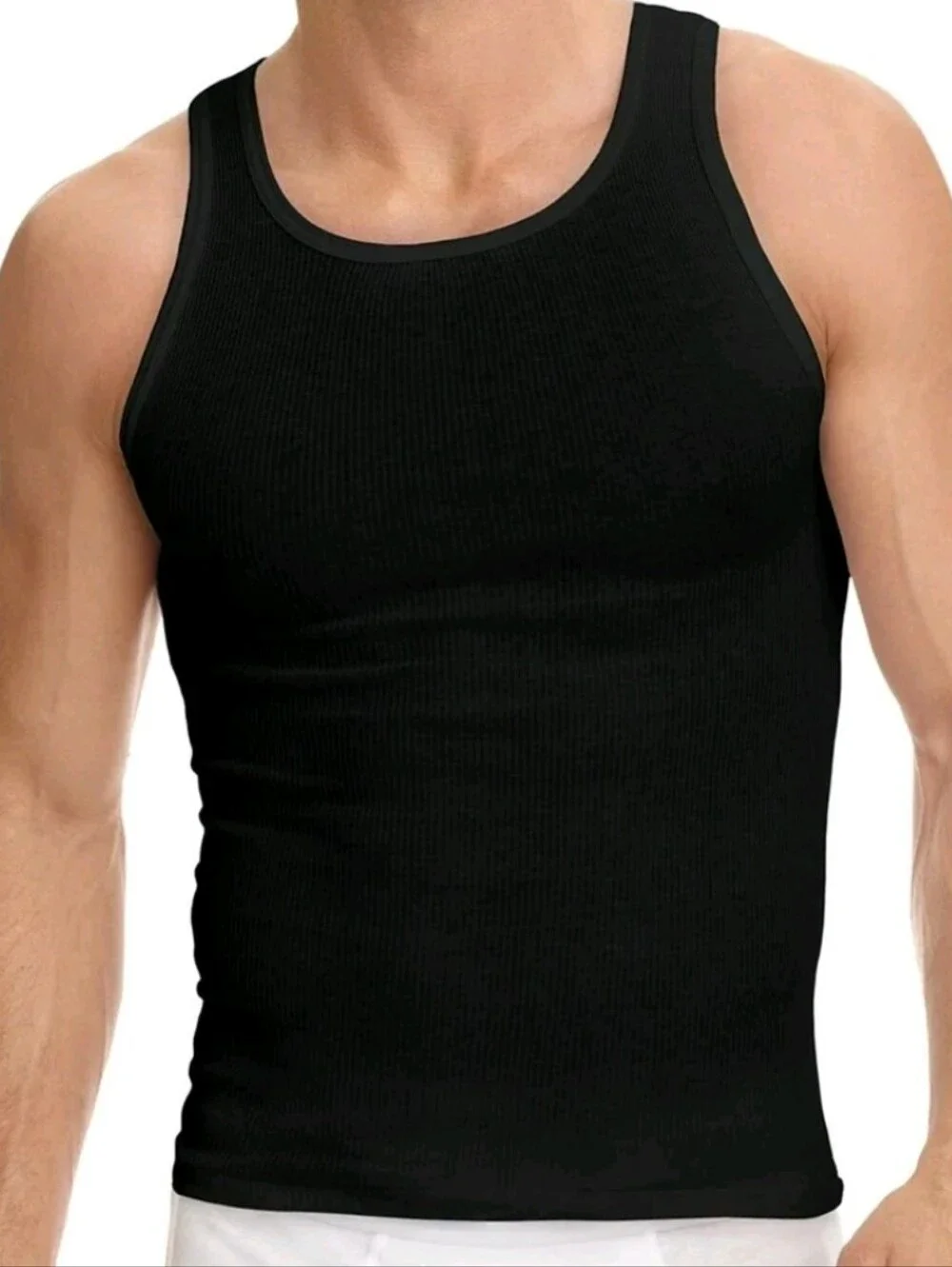 4 Pack Ribbed Tank Tops